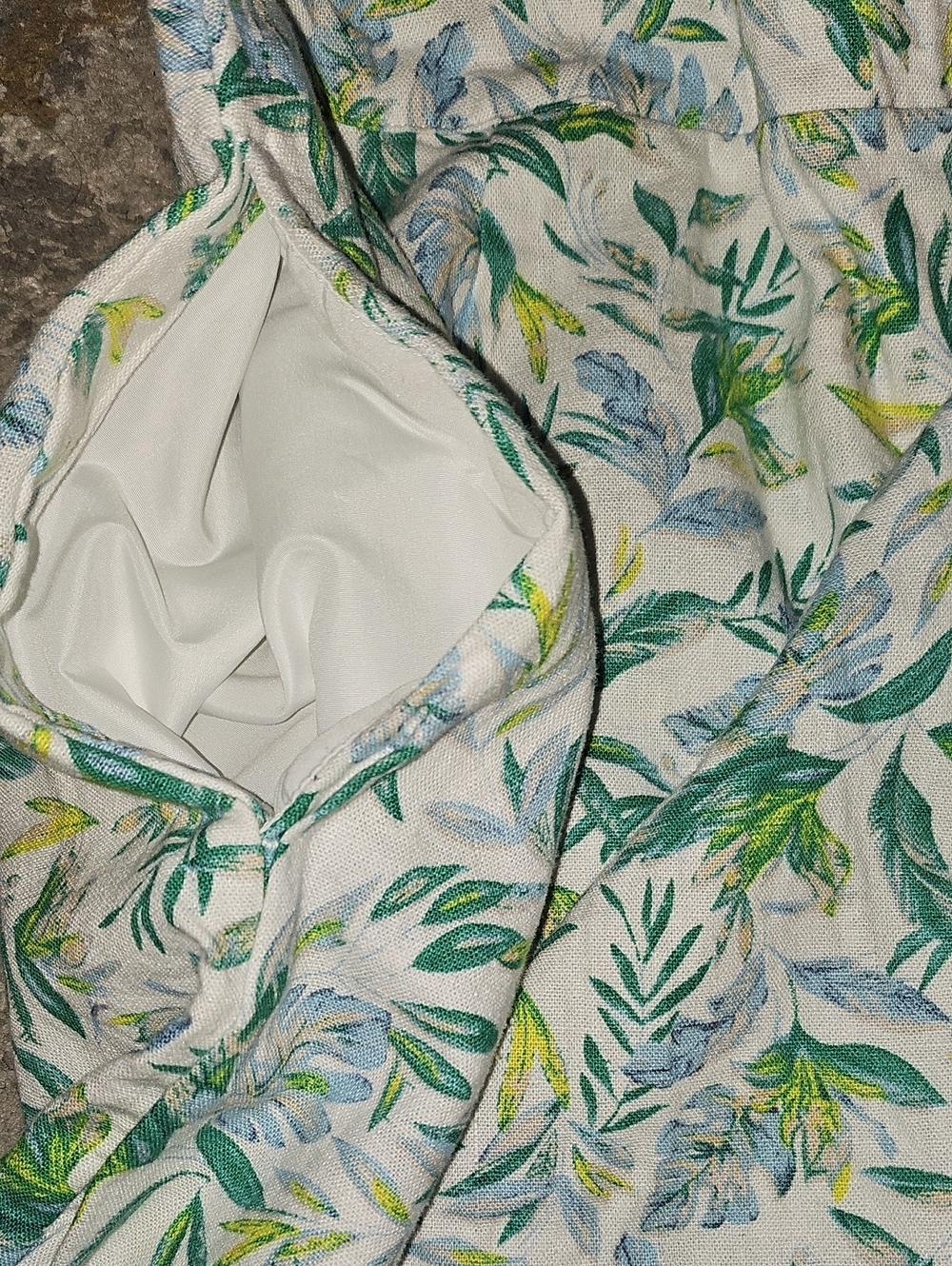 Ellen Tracy Pull On Linen Blend Skort Green  XL - Picture 9 of 12